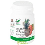 Ananas & Papaya enzymes 60 CPR - Pro Natura